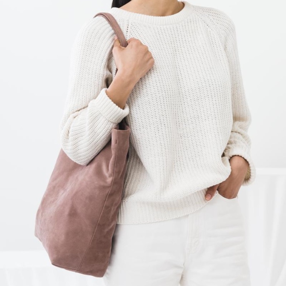 Basic Tote Baggu Taro Nubuck